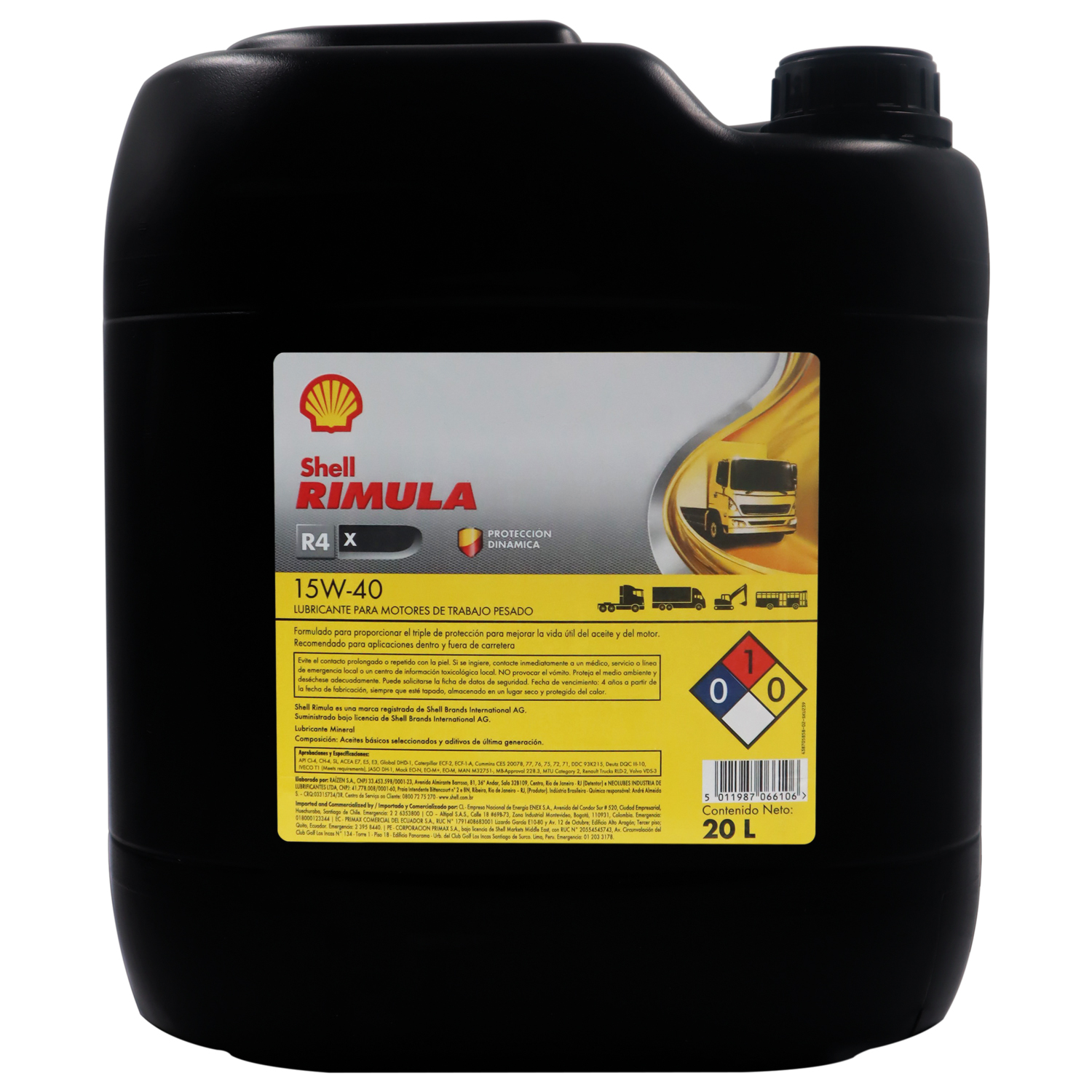 Shell Rimula R4 X 15W-40